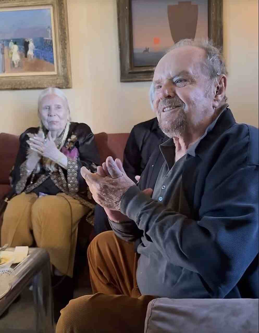 Jack Nicholson verschijnt onherkenbaar op foto ter viering van zijn 89e verjaardag