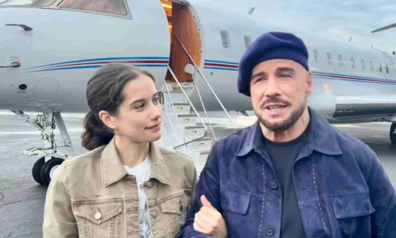 John Travolta and his daughter Ella - Instagram reproduction