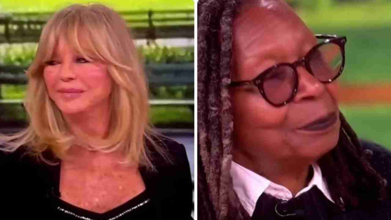 Whoopi Goldberg and Goldie Hawn - Instagram reproduction