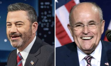 Jimmy Kimmel se pronuncia após ser "culpado" pela hospitalização de Rudy Giuliani