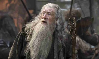 Ian McKellen como Gandolf em Lord of the Rings - Warner Bros.
