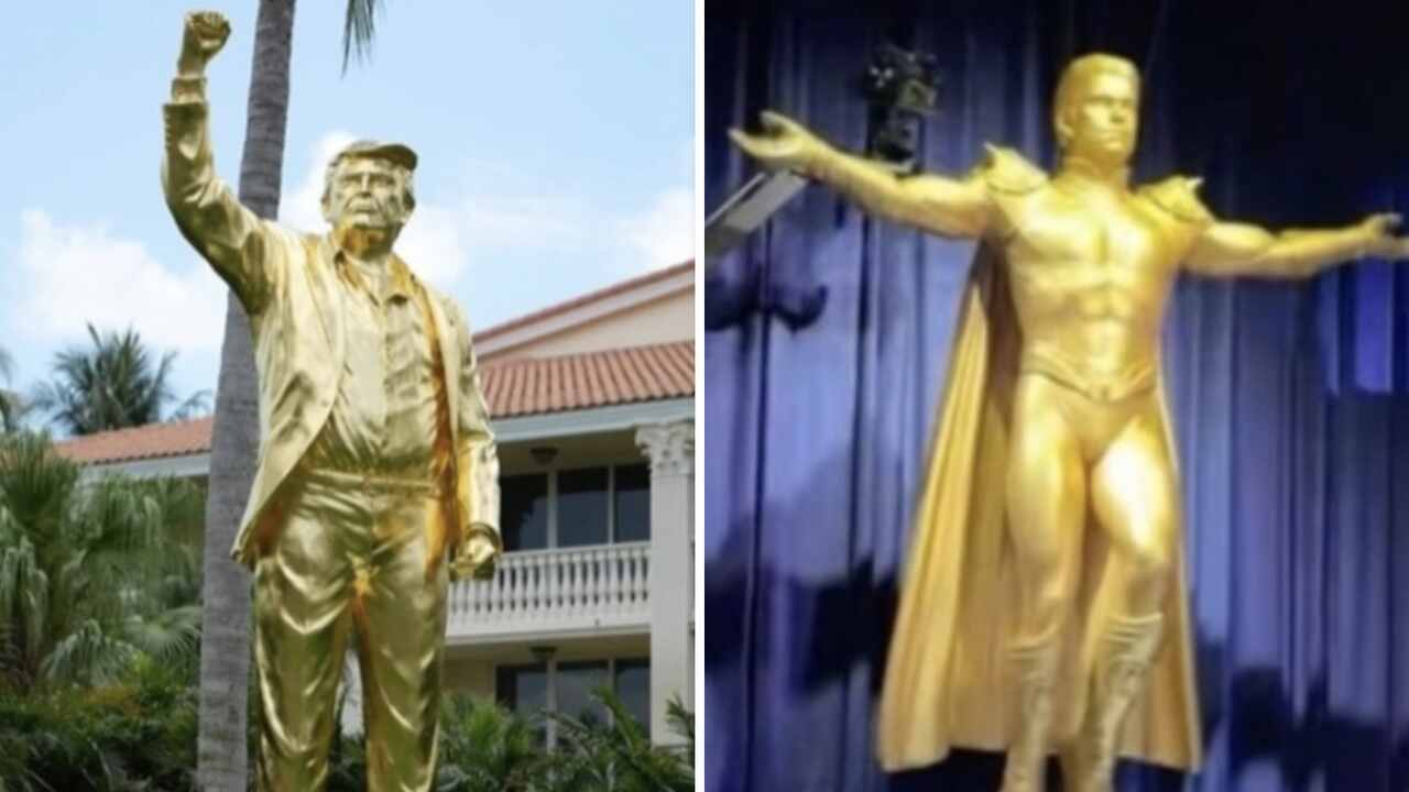 Criador de "The Boys" compara estátua dourada de Donald Trump com a de Homelander