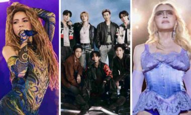Final da Copa de 2026 terá show histórico com Madonna, Shakira e BTS
