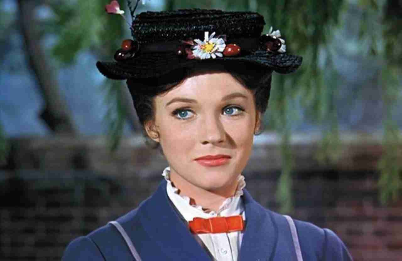 Julie Andrews i Mary Poppins - offentliggørelse