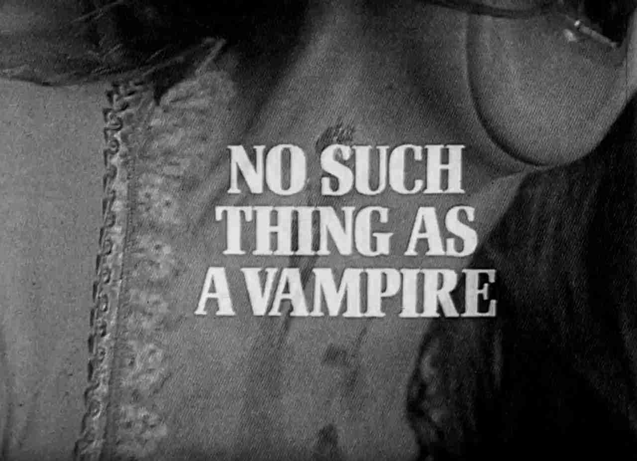 No Such Thing as a Vampire - reproduction
