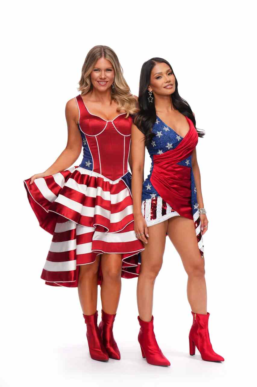 Se de festlige looks fra "octagon girls" til UFC-arrangementet i Det Hvide Hus