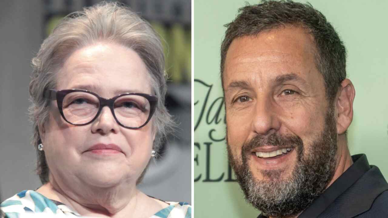 Kathy Bates quase descartou "The Waterboy" por não saber quem era Adam Sandler