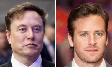 Elon Musk publica filme completo de Armie Hammer no X após veto na Alemanha