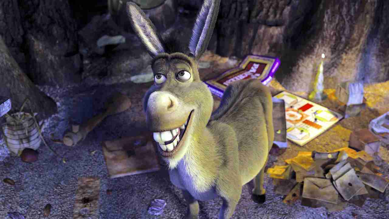 Donkey em Shrek - reprodução divulgação 