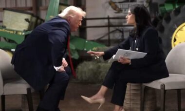 Trump abandona entrevista após ser pressionado por provas de fraude eleitoral