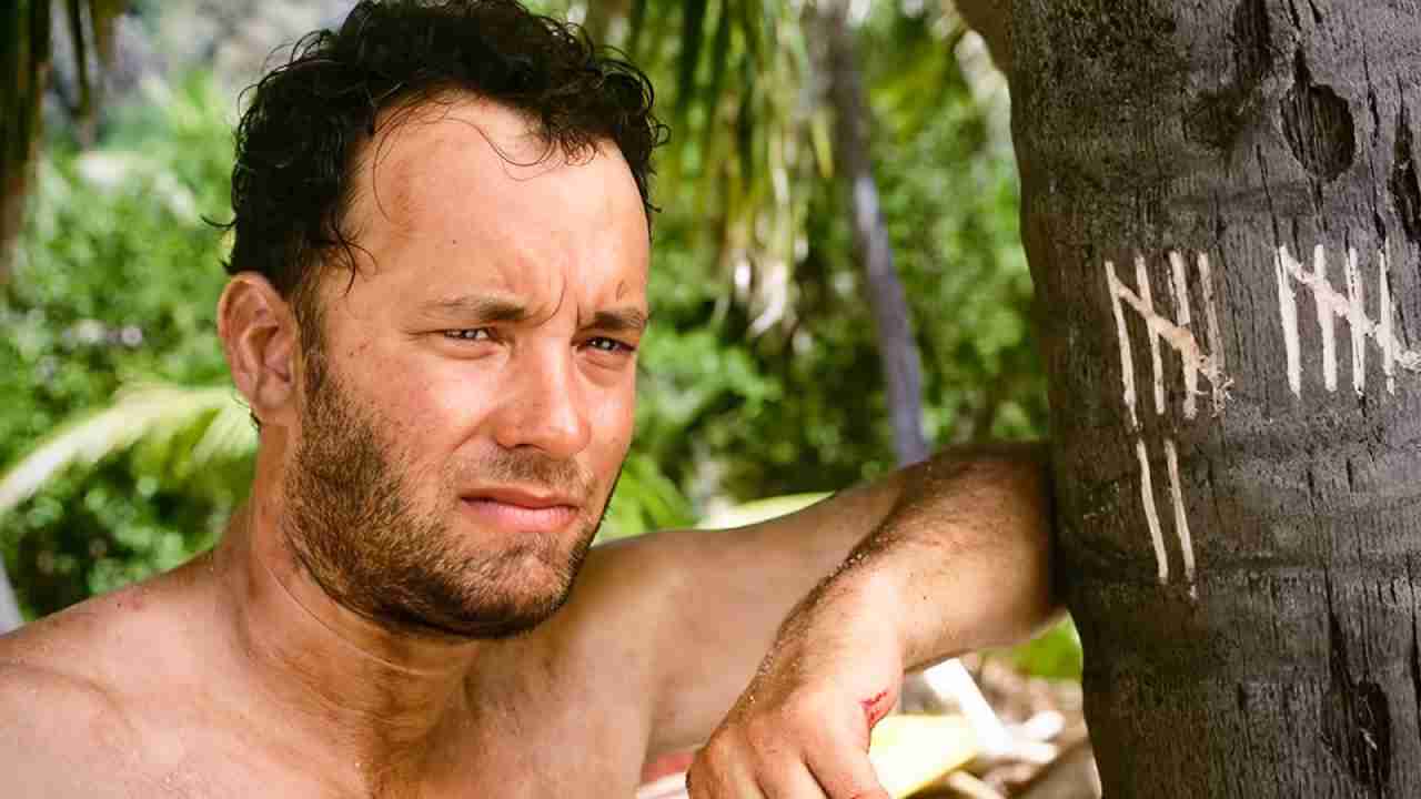 Tom Hanks em Cast Away - divulgação