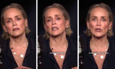 Sharon Stone. Foto: Instagram @sharonstone