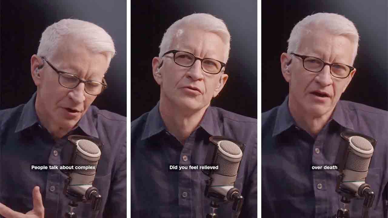 Anderson Cooper. Photo: Instagram @sharonstone