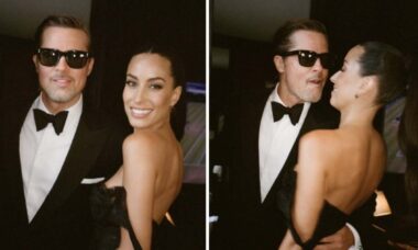Brad Pitt e Ines de Ramon oficializam romance nas redes sociais