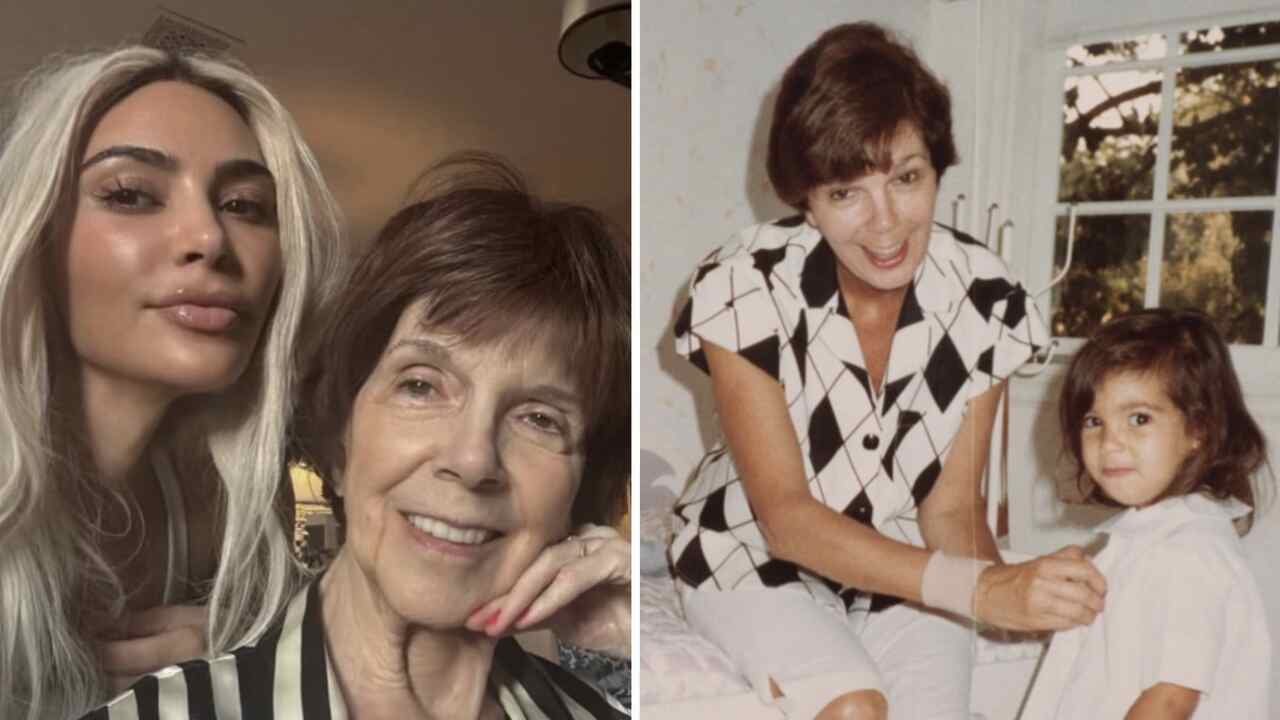 Kim Kardashian presta homenagem após morte da avó, MJ Shannon: “Minha melhor amiga”