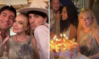 Lindsay Lohan comemora 40 anos com festa intimista nos Hamptons