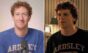Mark Zuckerberg e Jesse Eisenberg - reprodução YouTube/Columbia Pictures