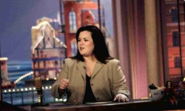 Rosie O'Donnell no "The Rosie O'Donnell Show" - reprodução divulgação