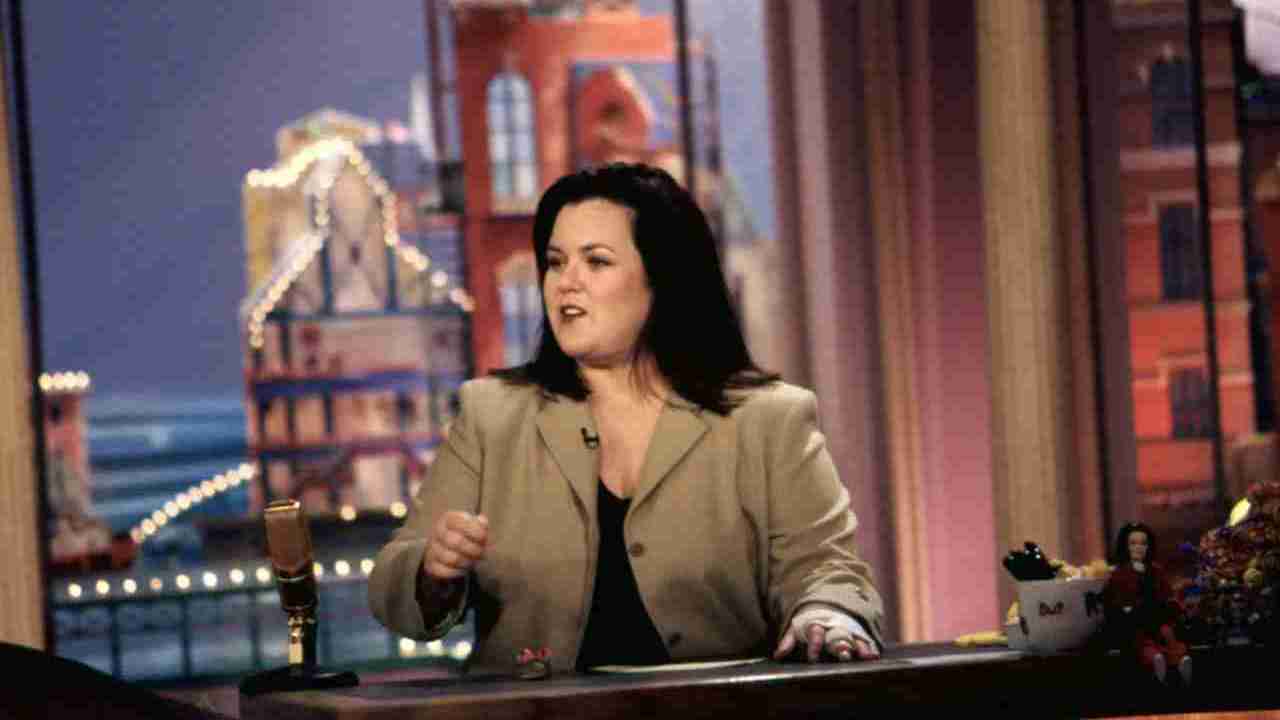 Rosie O'Donnell no "The Rosie O'Donnell Show" - reprodução divulgação 