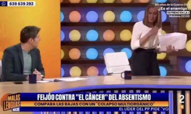 Jornalista abandona programa ao vivo na Espanha após acusar apresentador de humilhação