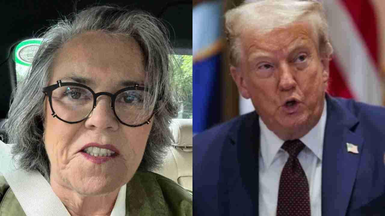 Rosie O'Donnell e Donald Trump - reprodução redes sociais