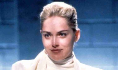 Sharon Stone em Basic Instinct - reprodução divulgação