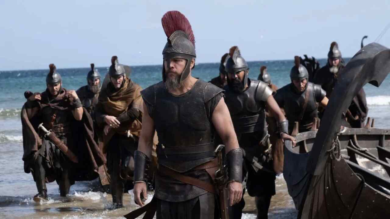 Matt Damon diz que sandálias de época deixaram elenco de "The Odyssey" com dores físicas