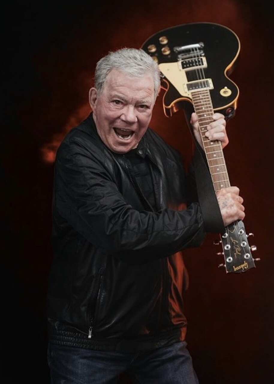 Aos 95 anos, William Shatner anuncia nova carreira como vocalista de banda de heavy metal