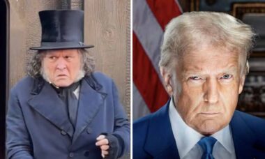 Johnny Depp brinca com tarifas de Trump ao aparecer como Ebenezer Scrooge na Comic-Con